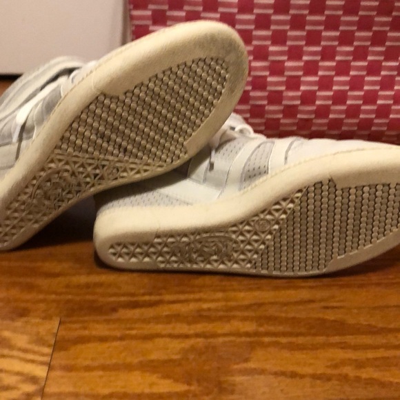 ASN white iridescent wedge sneaker - Picture 3 of 10